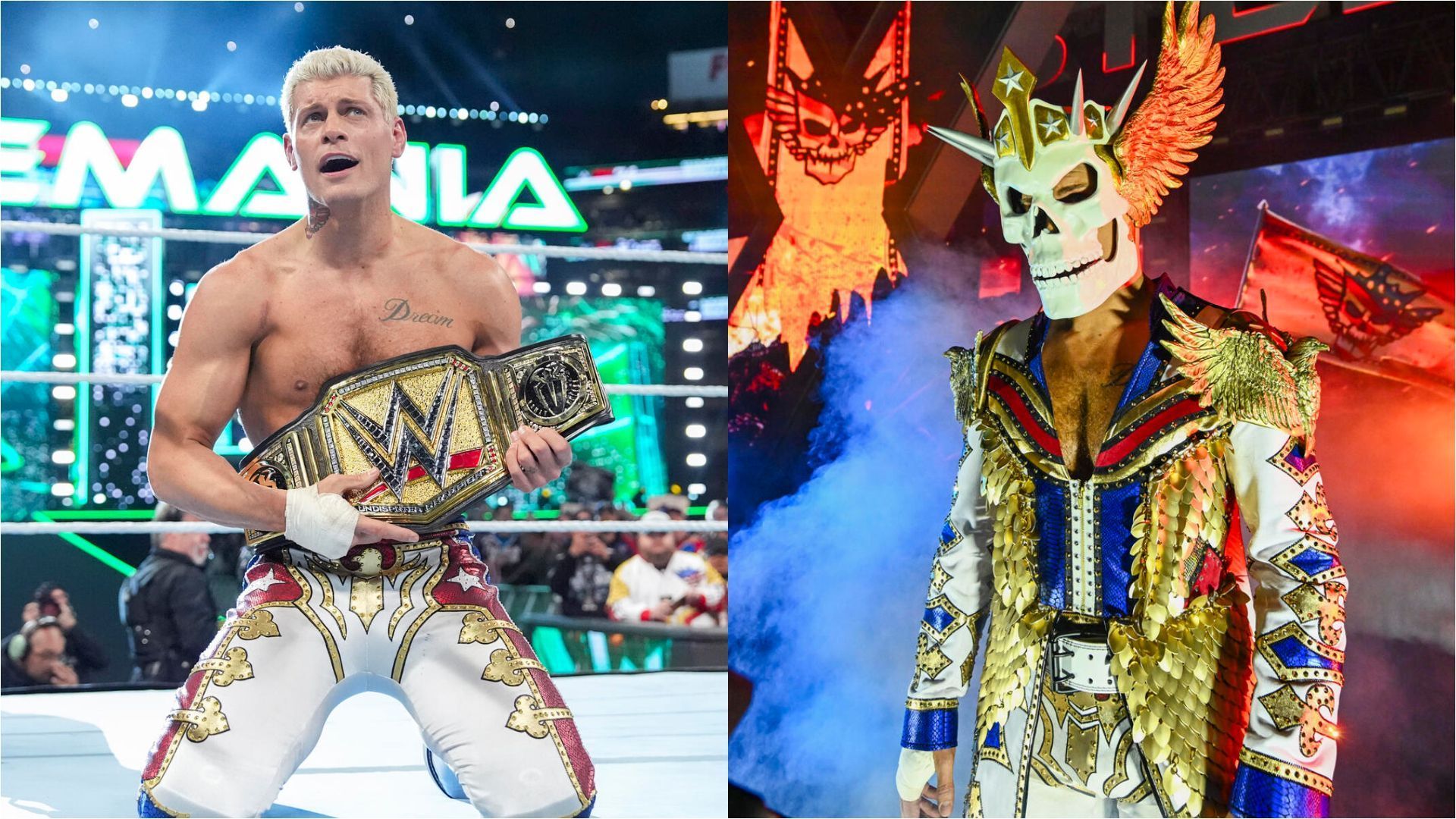 Cody Rhodes had a great 2024. (Images via wwe.com)