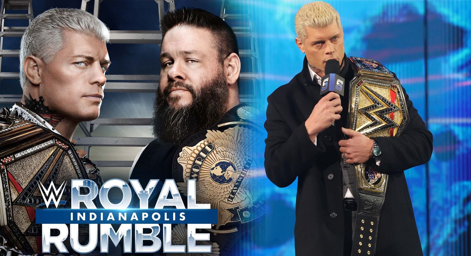 Cody Rhodes will face Kevin Owens at Royal Rumble 2025! [Credits: WWE.Com and WWE Twitter X]