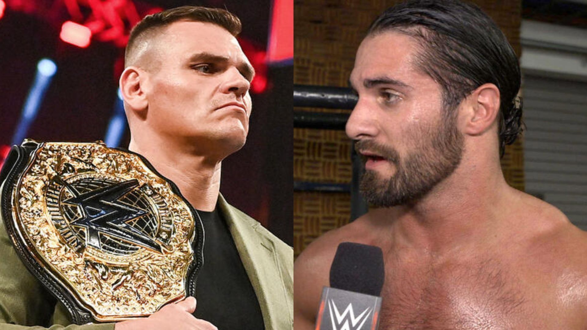 Gunther and Seth Rollins have both held the World Heavyweight Championship. (Image via WWE.com)