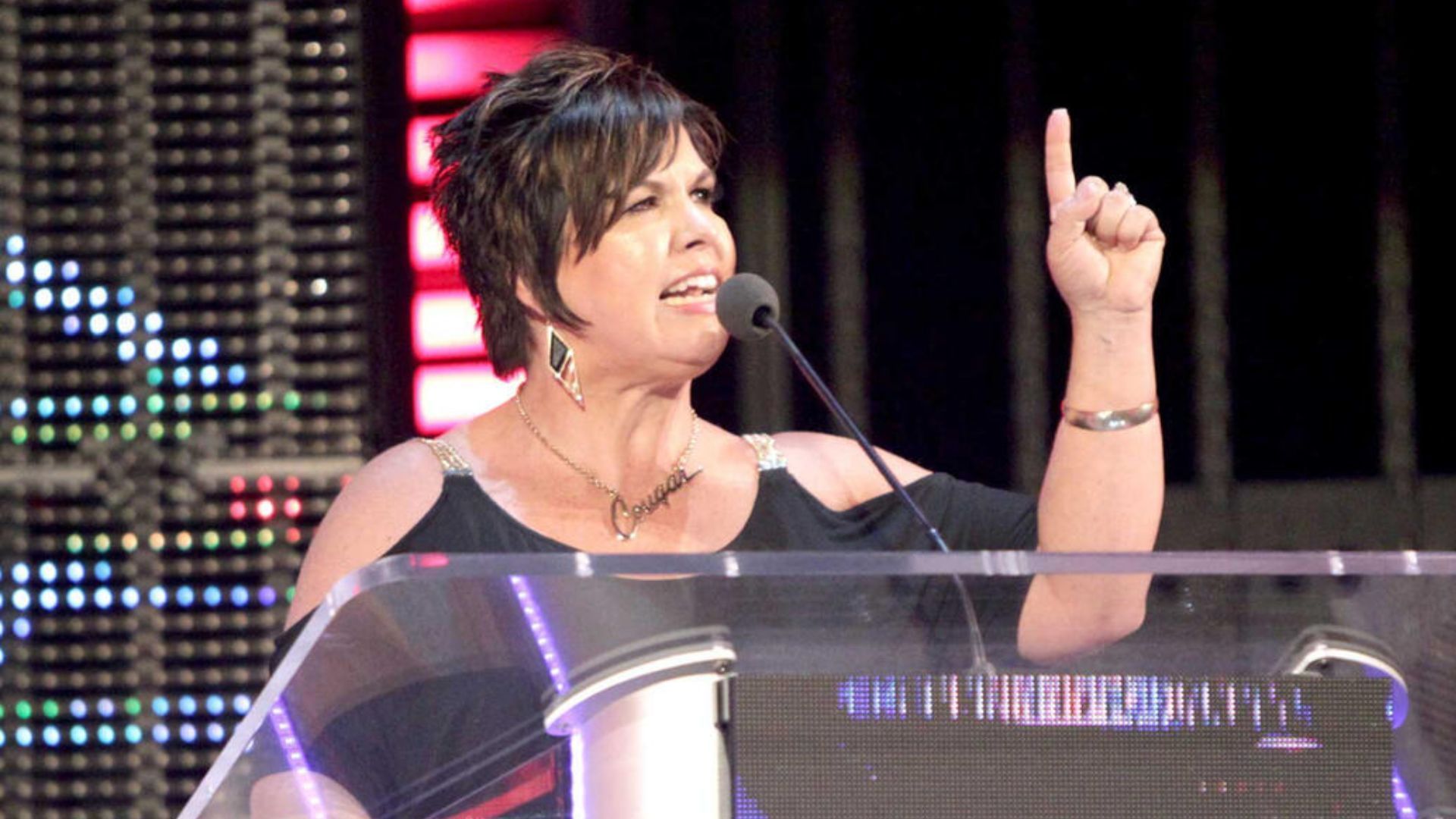 Vickie Guerrero on RAW in 2016 [Photo credit: WWE.com]