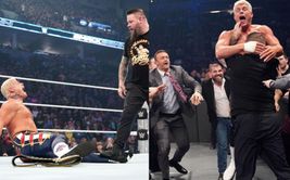 WWE SmackDown में Cody Rhodes की जीत के बाद मचा बवाल, पूर्व चैंपियन के साथ हुआ ब्रॉल, मची अफरा-तफरी