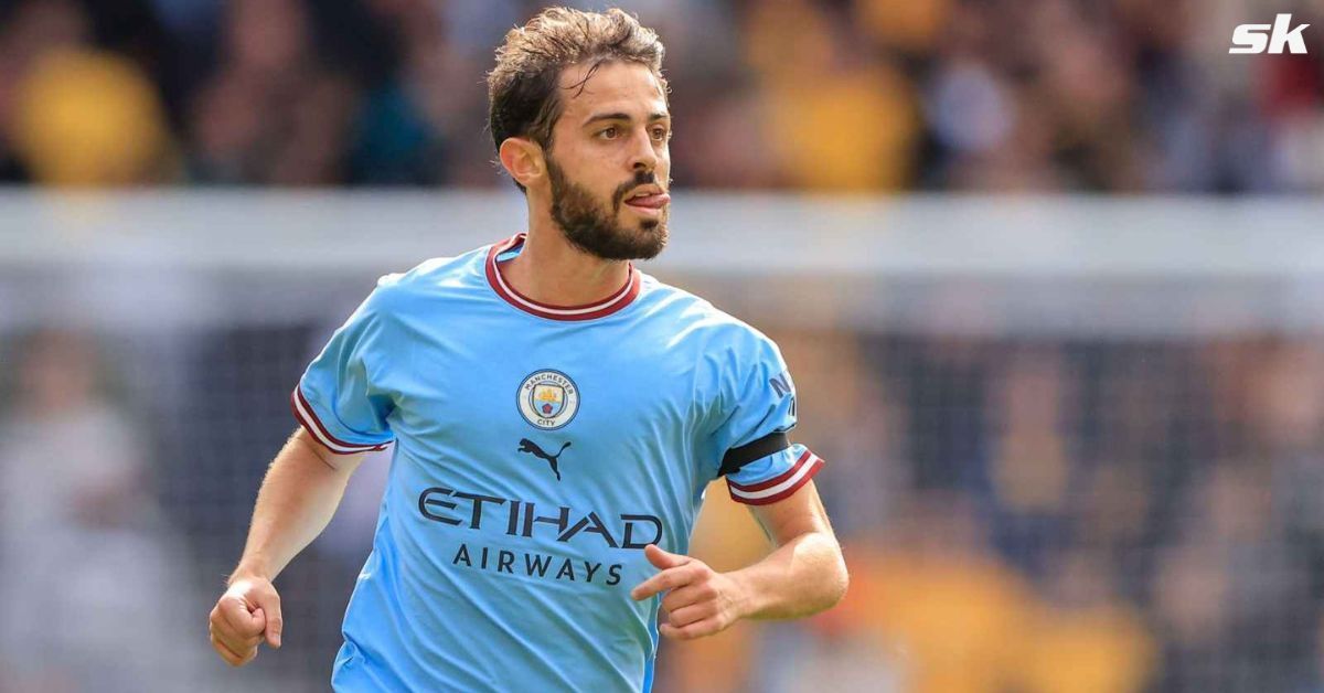 Manchester City midfielder Bernardo Silva