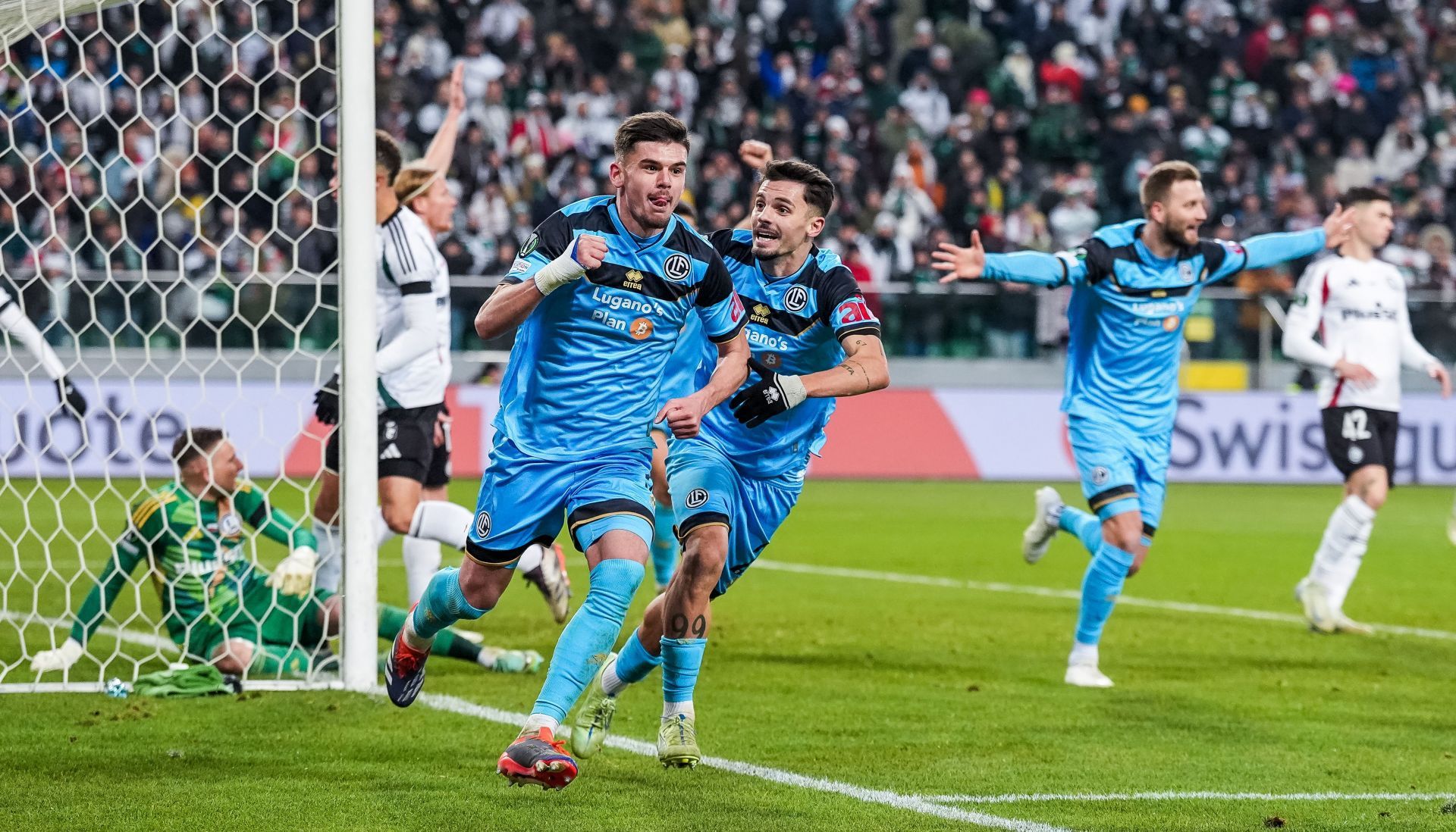 Legia Warsaw vs FC Lugano - UEFA Conference League - Source: Getty