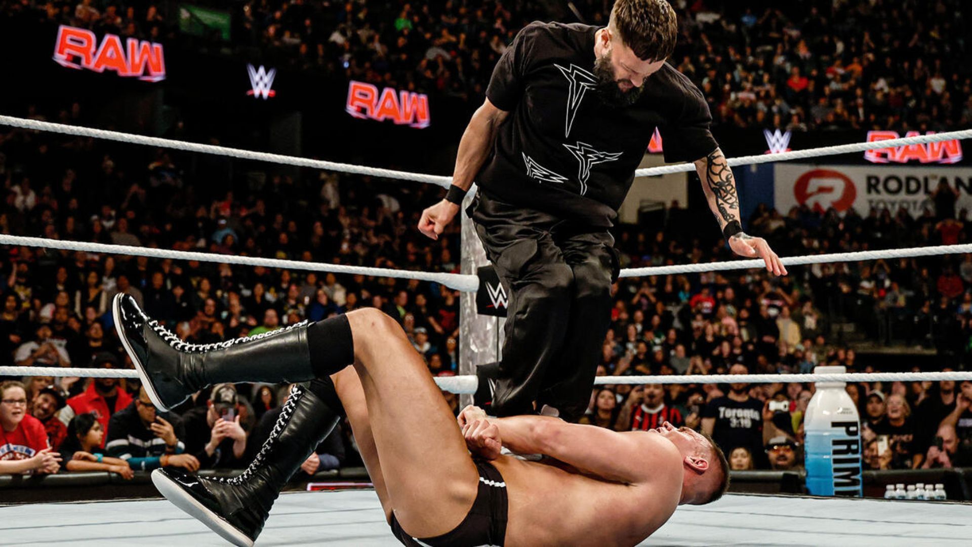 Finn Balor hit Gunther with the Coup de Grace on RAW (Image Credits: WWE.com)