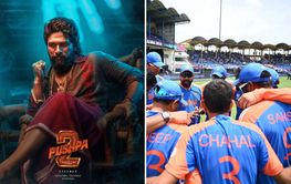 [In Pictures] Fans point out hilarious lookalikes of Indian cricketers in Pushpa 2