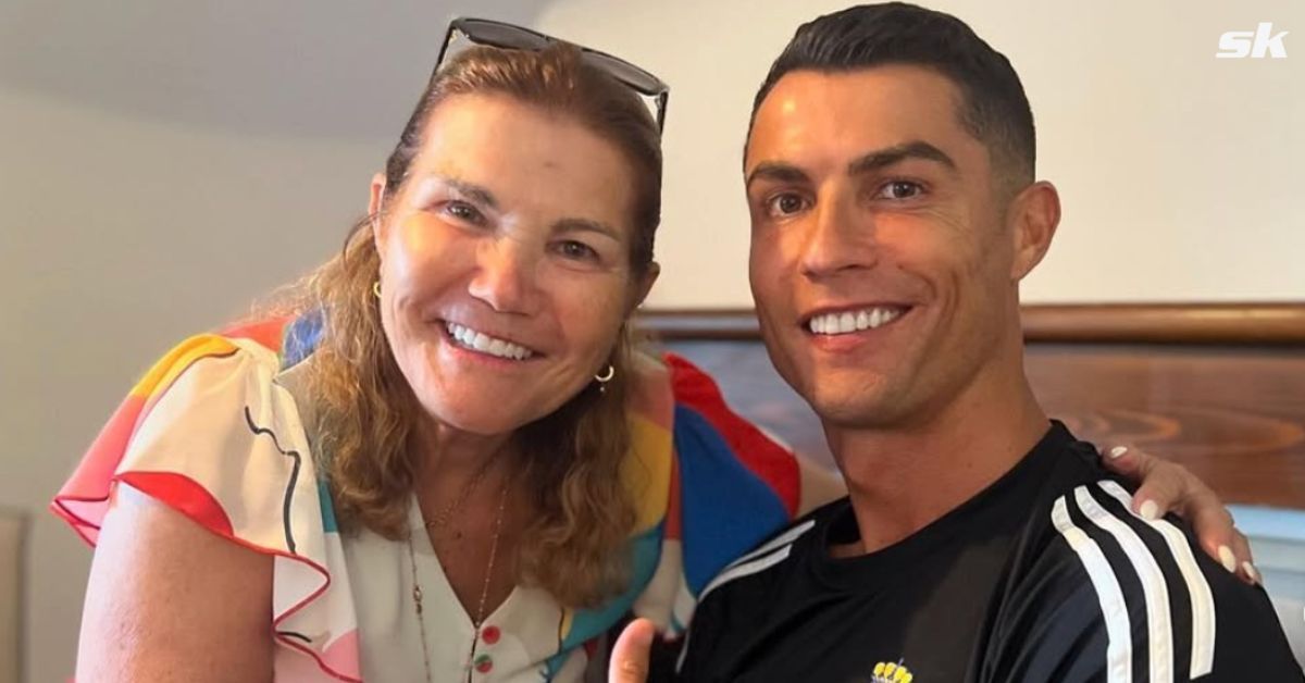 Cristiano Ronaldo and Dolores Aveiro (image via Instagram)