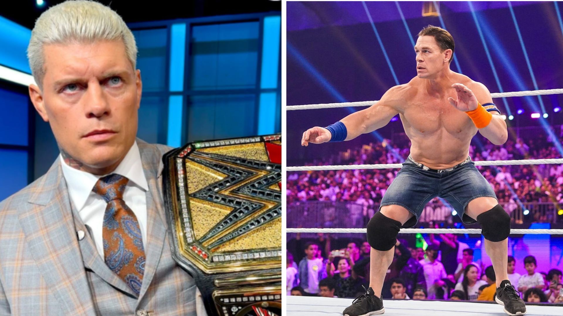 Cody Rhodes (left) &amp; John Cena (right) [Image credits: star