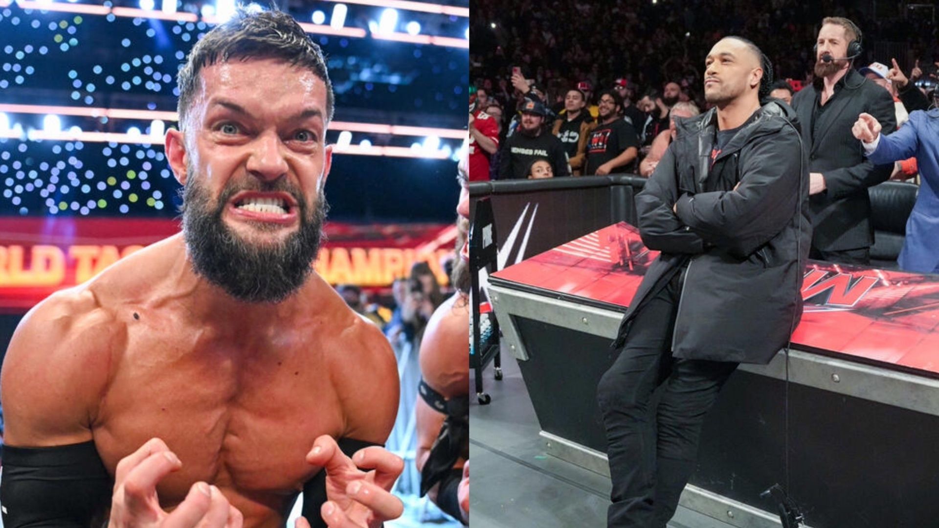 Damian Priest and Finn Balor are on a collision path! (Images from WWE.com)