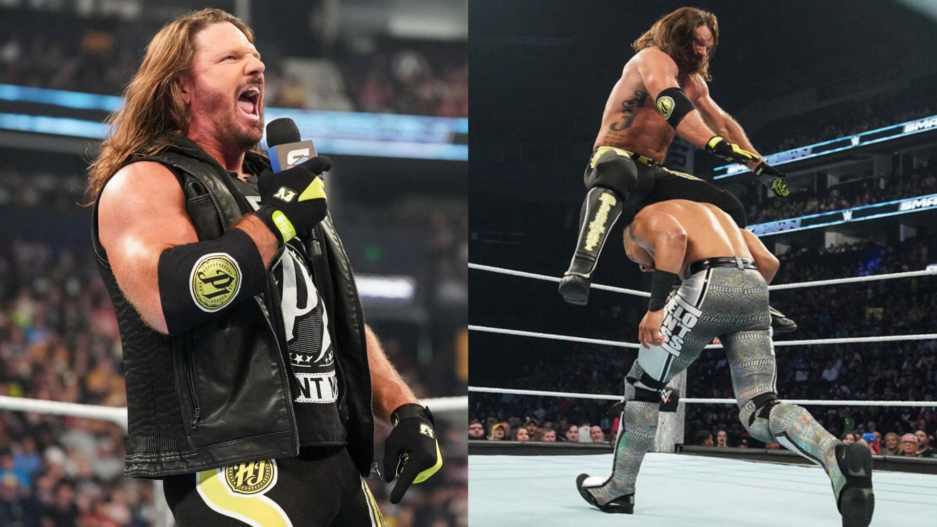 AJ Styles as seen on WWE SmackDown (Images via WWE.com).