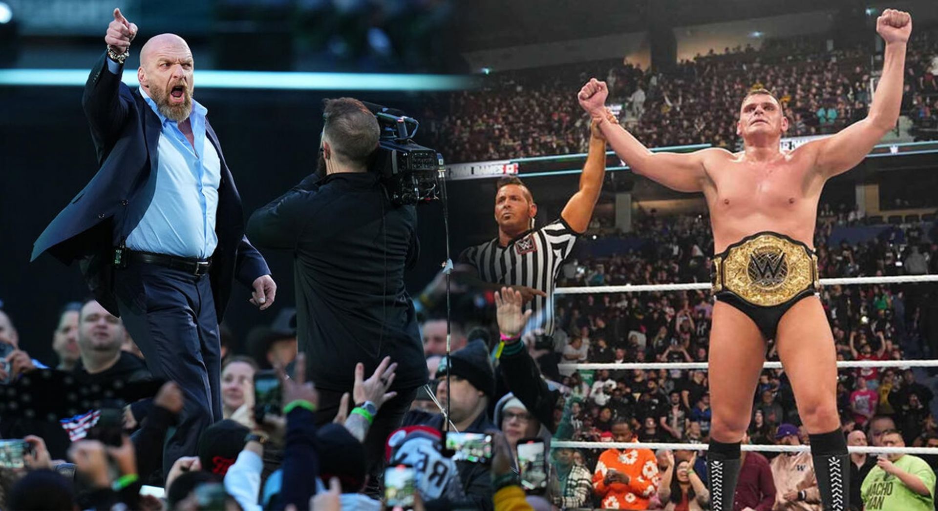 Triple H (left) and Gunther (right) [Pic Credits: WWE.Com]