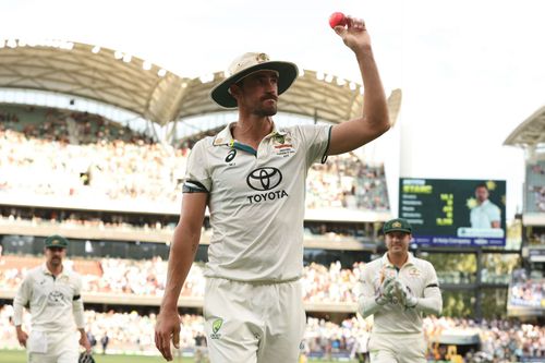 Mitchell Starc has an exceptional record in pink-ball Tests. [P/C: Getty]