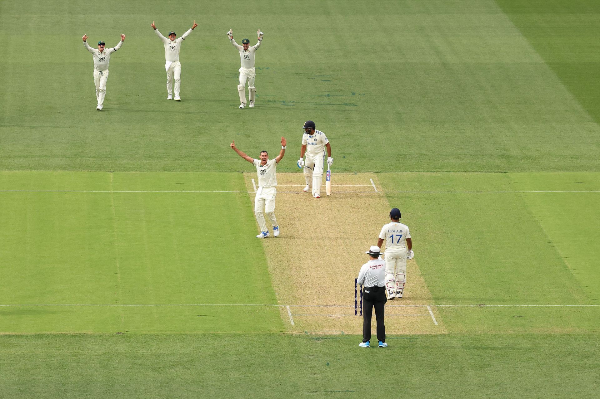 Australia v India - Men&#039;s 2nd Test Match: Day 1 - Source: Getty