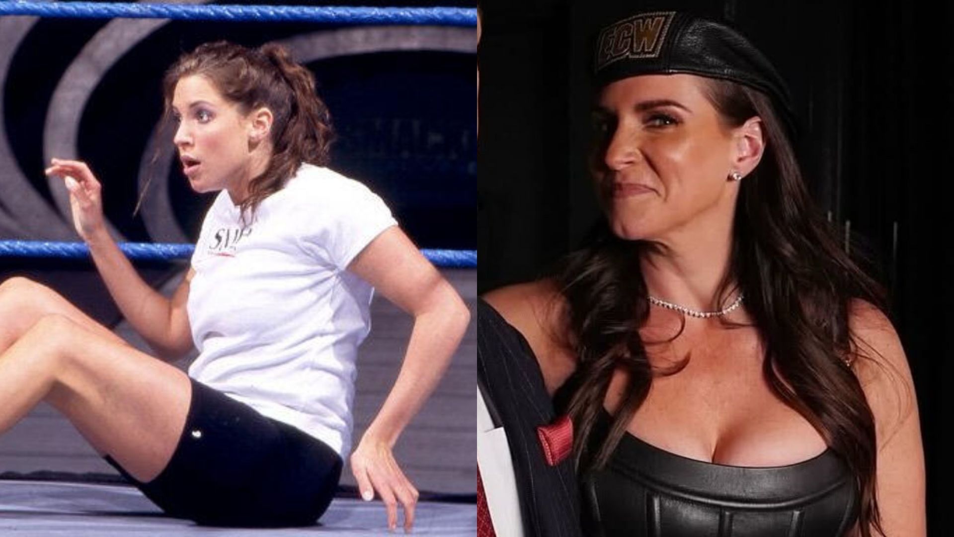 Former WWE Chairwoman &amp; co-CEO Stephanie McMahon (Images credit: WWE.com &amp; WWE