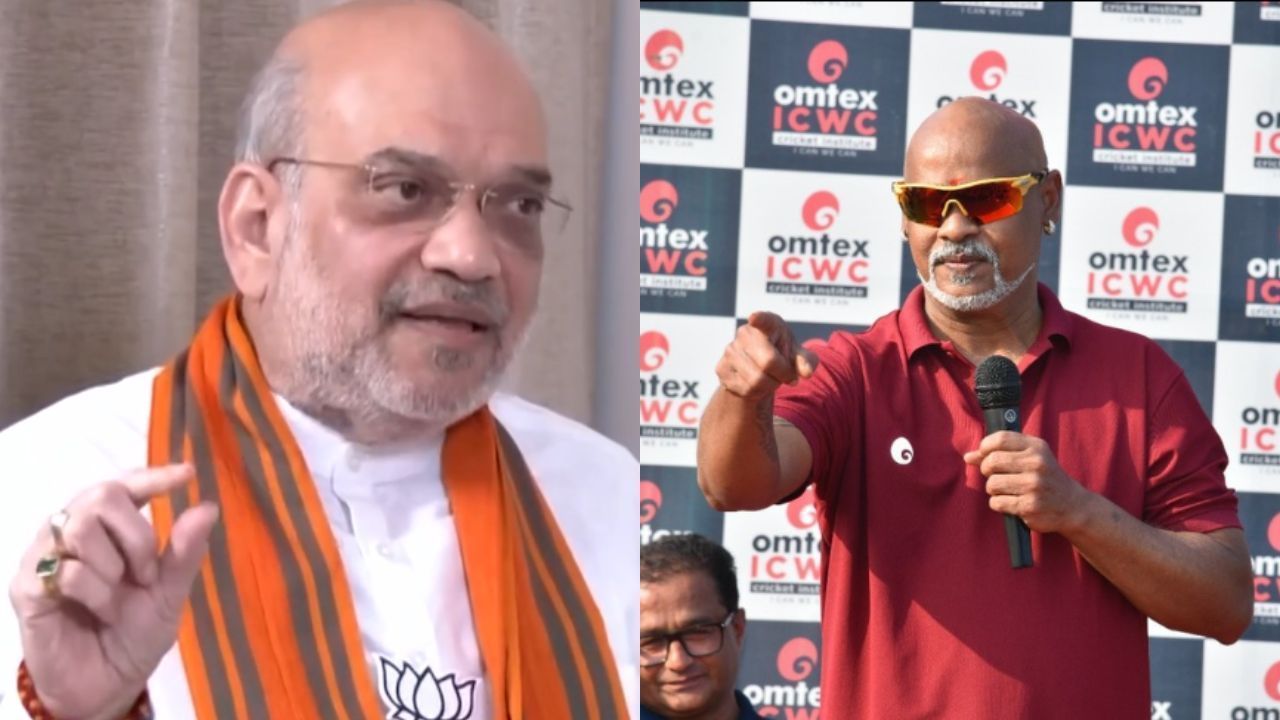 Photo Credit: Vinod Kambli and Amit Shah Instagram