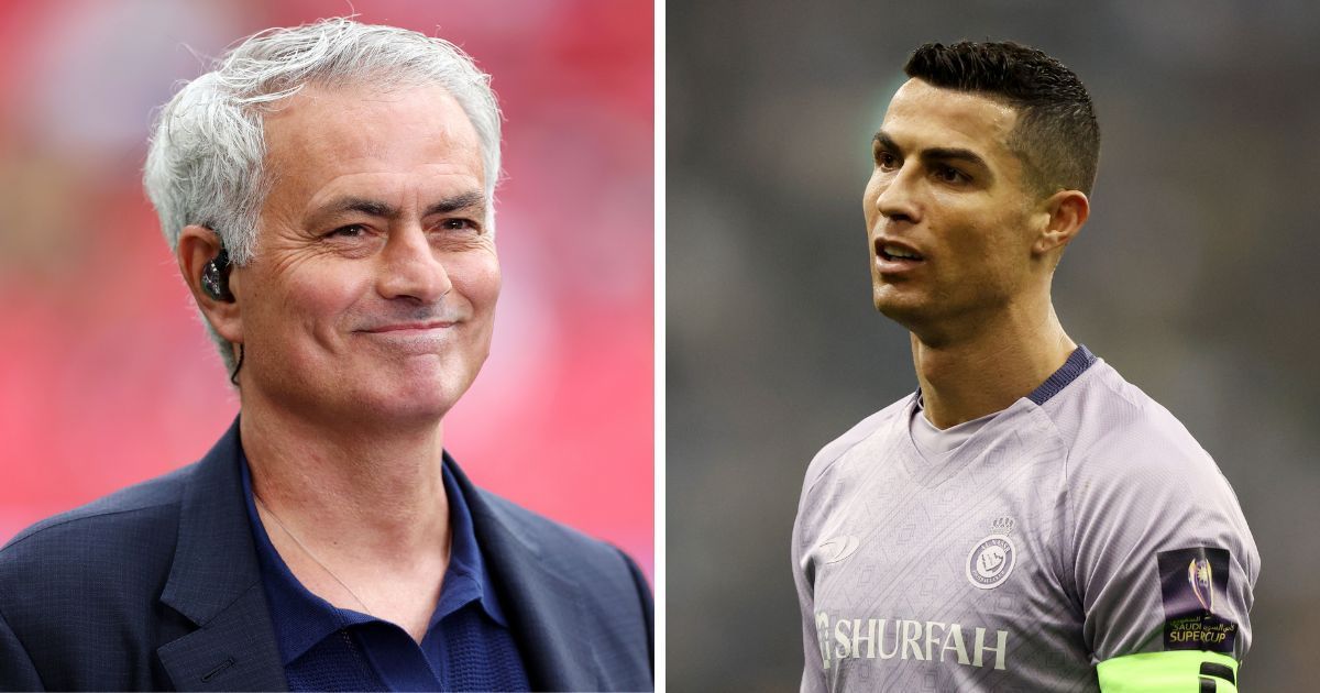 Jose Mourinho and Cristiano Ronaldo