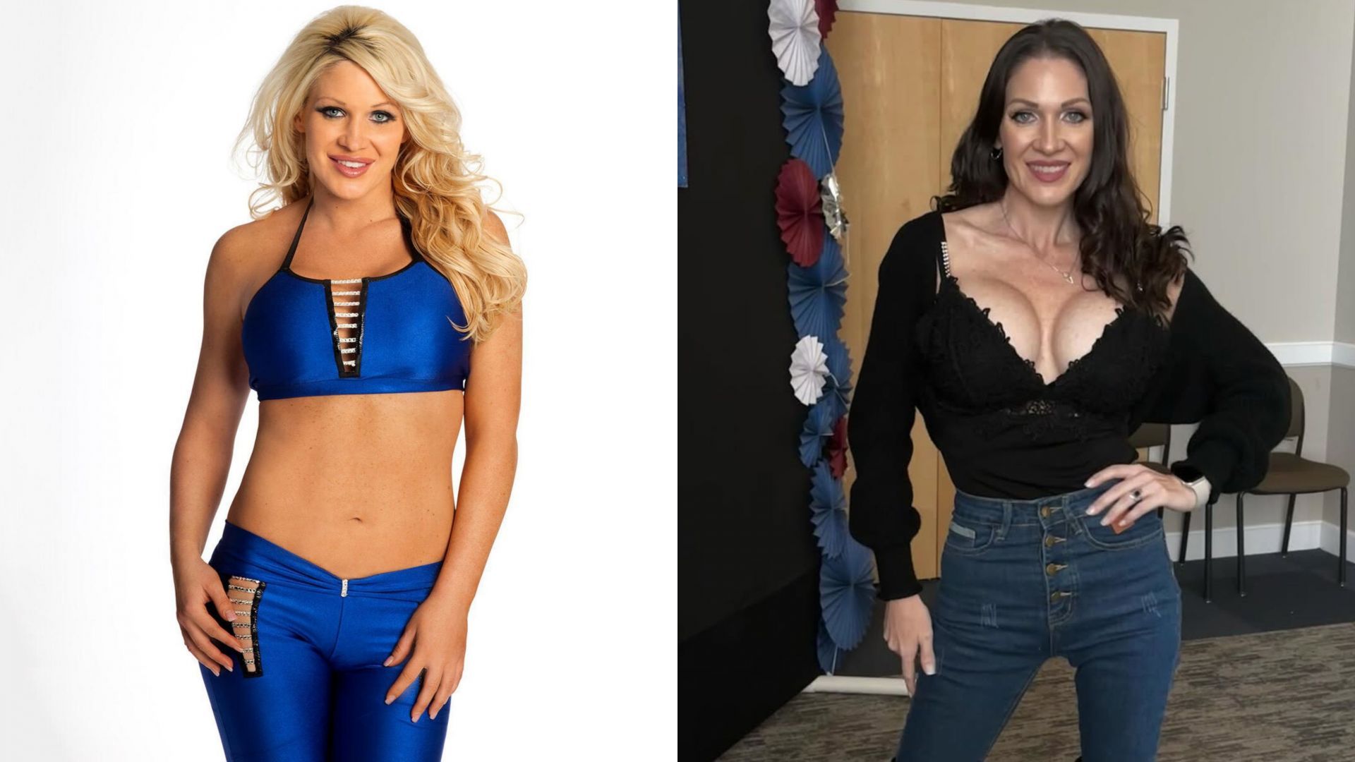 Jillian Hall (Images credit: wwe.com &amp; Hall&#039;s Instagram)