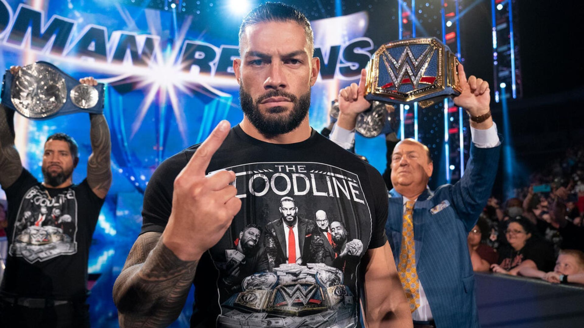 Roman Reigns returned at SummerSlam 2024. [Image Source: WWE.com]