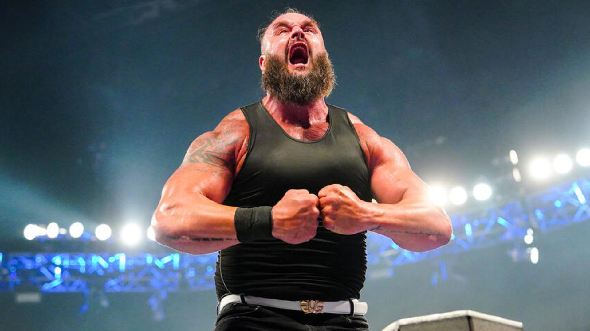 Strowman is currently on the shelf with an injury. [Image credit: WWE.com]