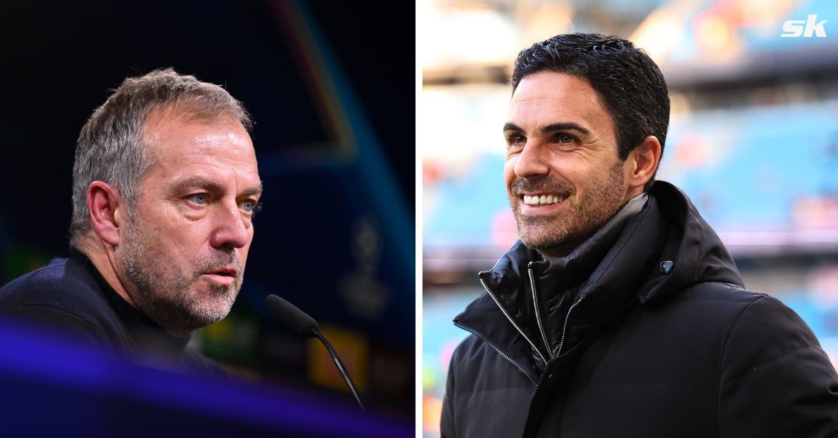 L to R: Hansi Flick and Mikel Arteta (All images sourced from Getty)