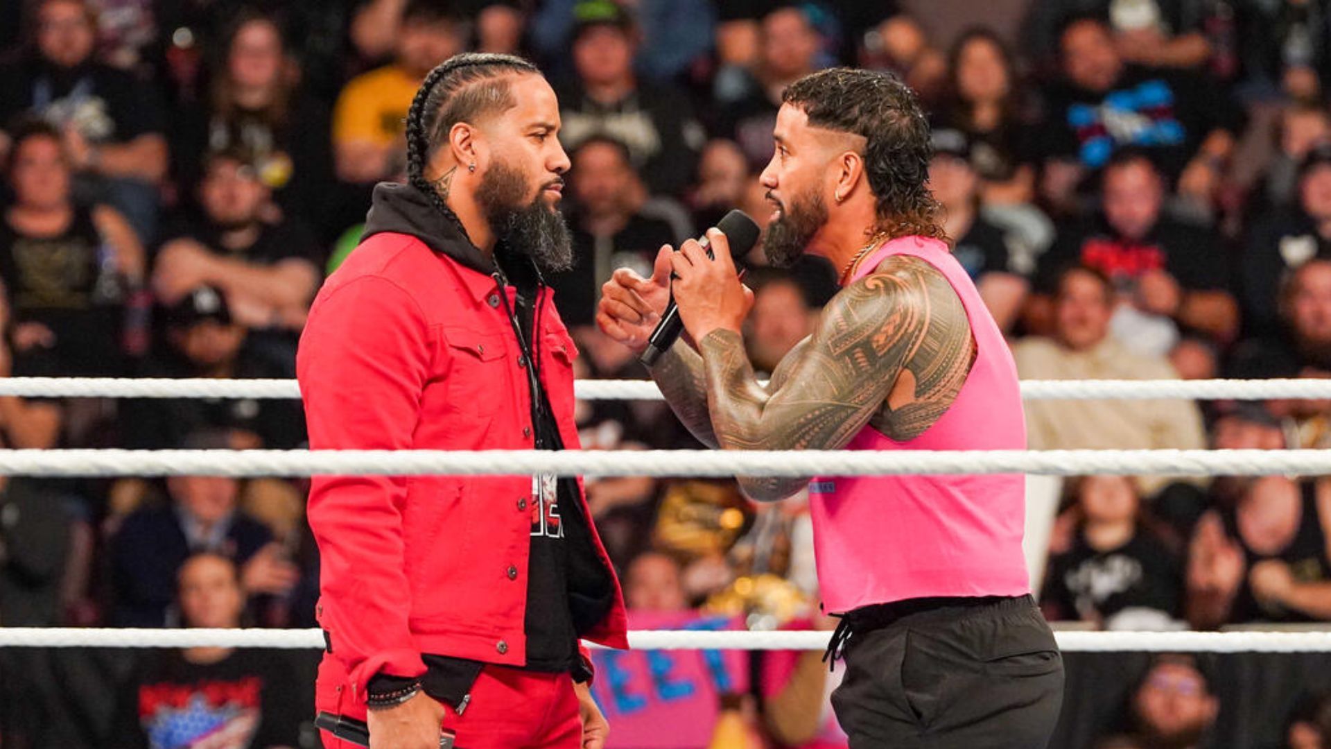 The Usos on RAW! [Image credit: WWE.com]