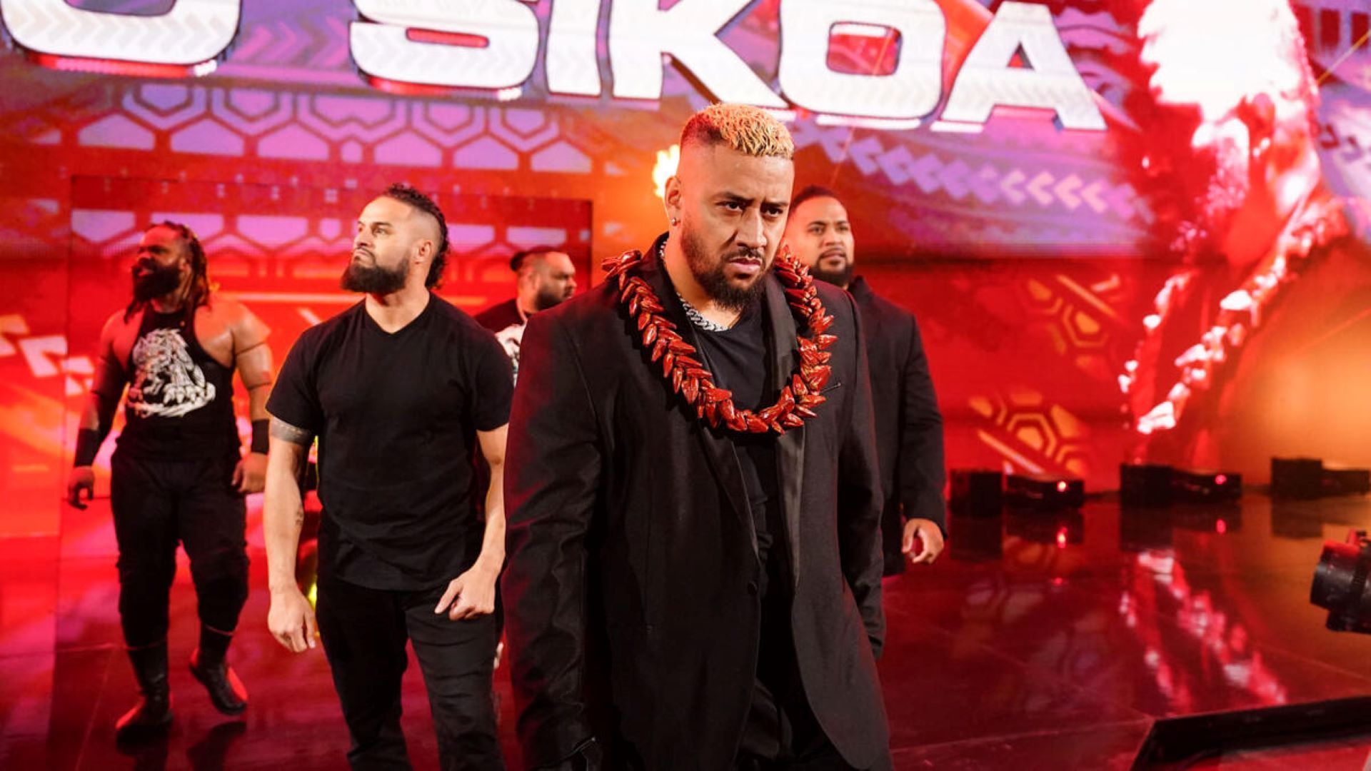 How will the New Bloodline respond if Solo Sikoa loses Tribal Combat on RAW? (Image Credit: WWE.com).