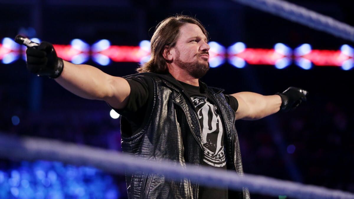 AJ Styles on RAW (Picture Courtesy: WWE.com)