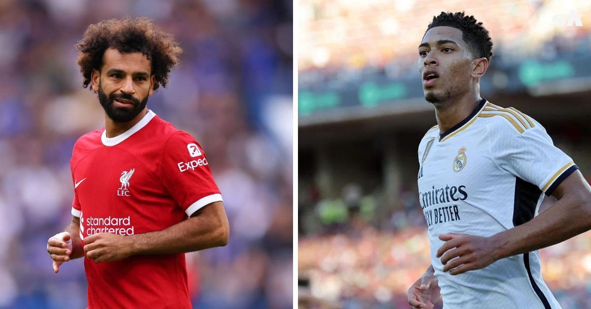 Mohamed Salah and Jude Bellingham