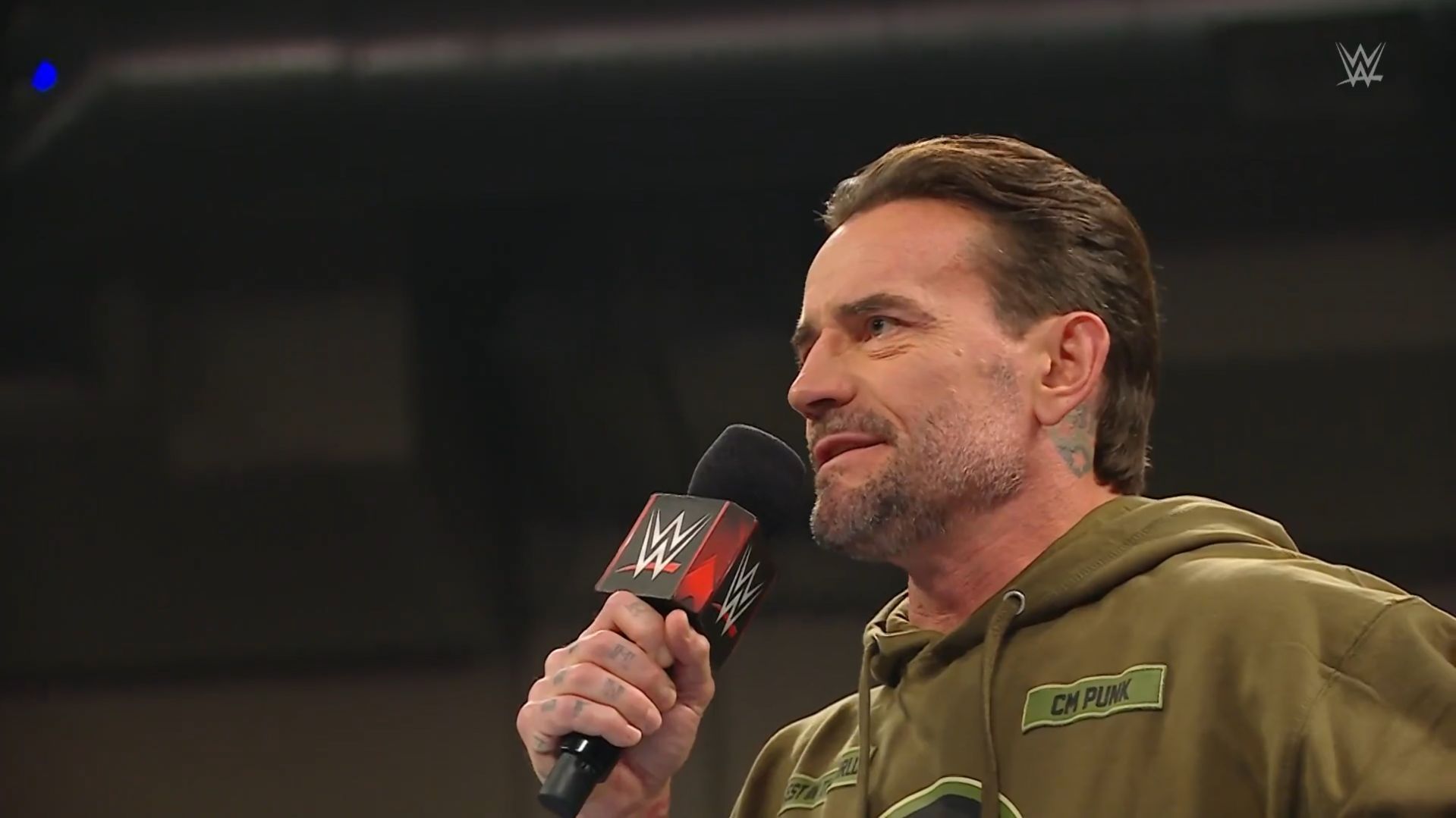 CM Punk on WWE RAW (via WWE