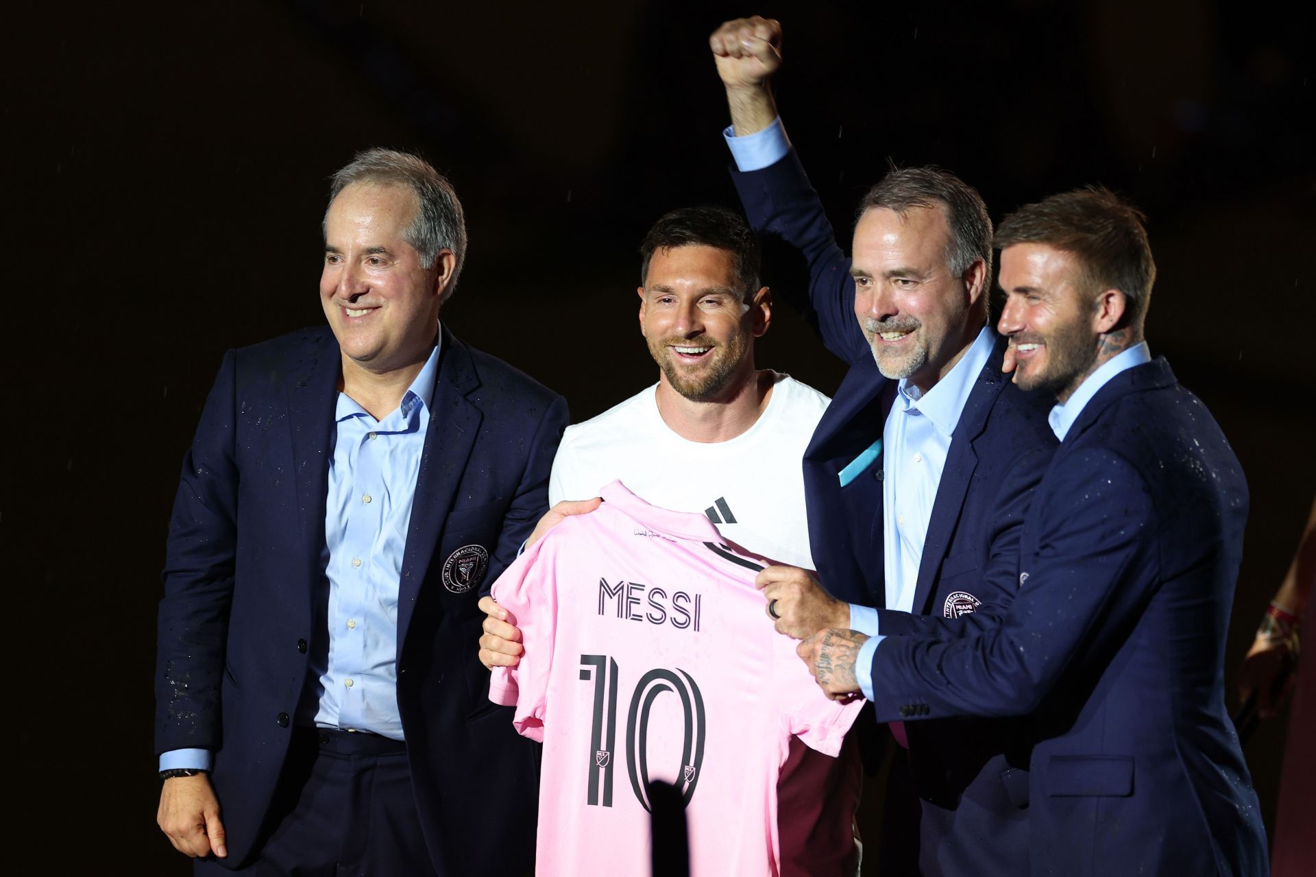 Inter Miami CF Hosts &quot;The Unveil&quot; Introducing Lionel Messi - Source: Getty