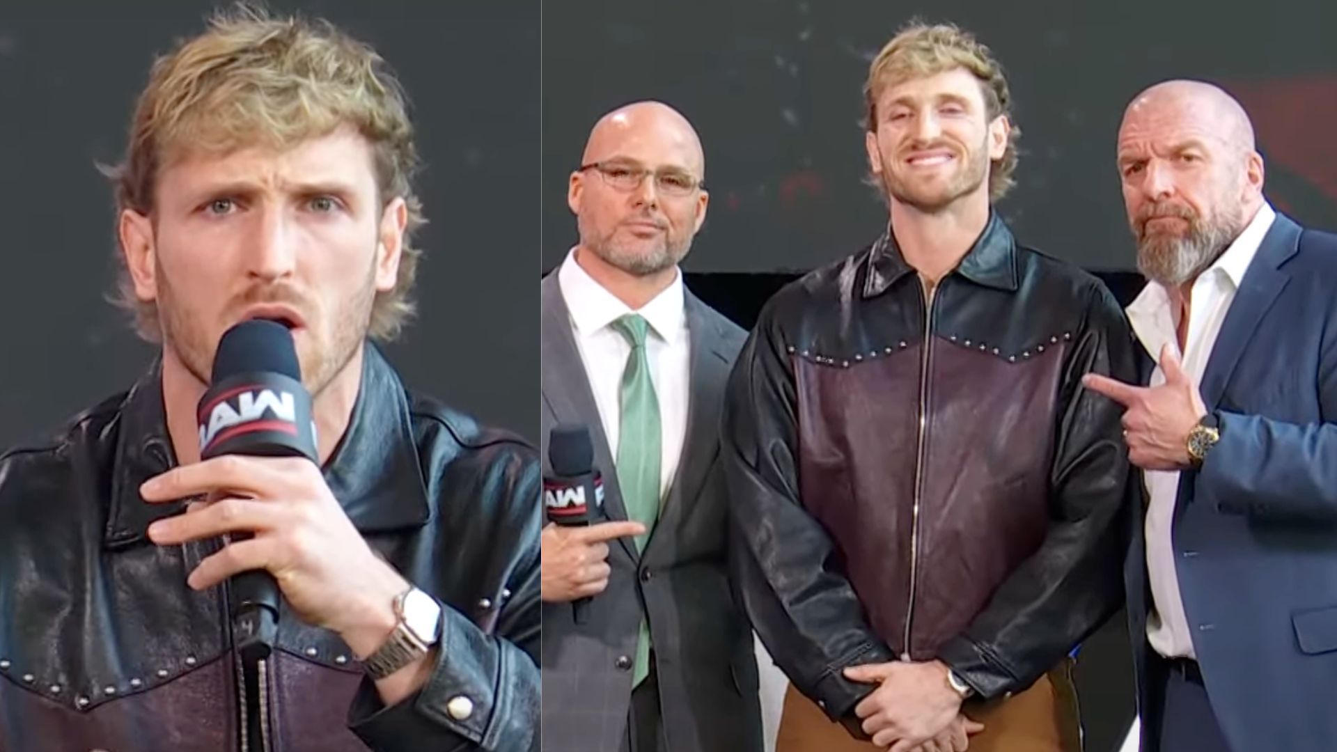 Paul made a major announcement today. [Image credit: WWE on Youtube]