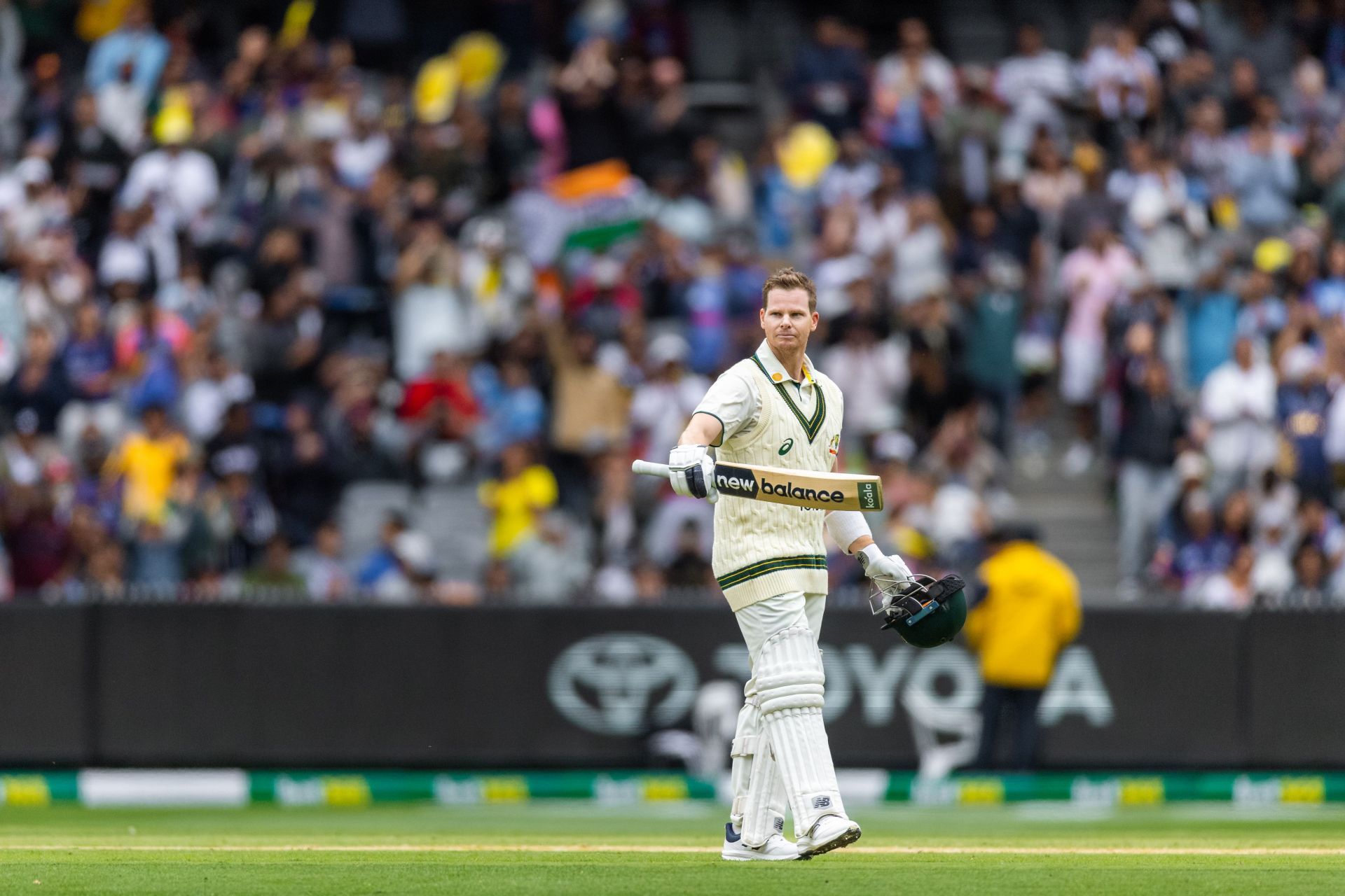 Steve Smith spearheaded Australia&#039;s batting effort. (Credits: Getty)