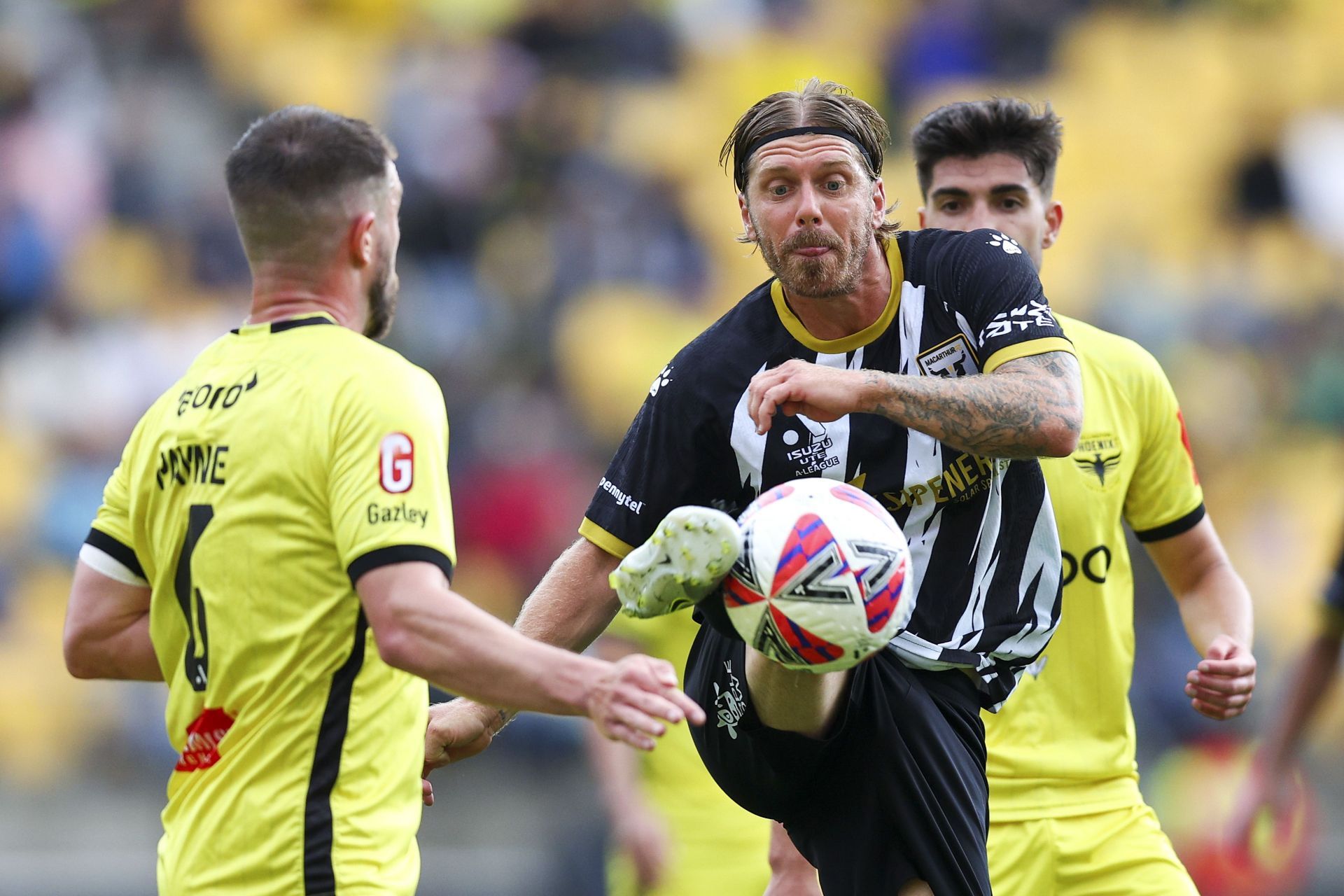 A-League Men Rd 8 - Wellington Phoenix v Macarthur FC - Source: Getty