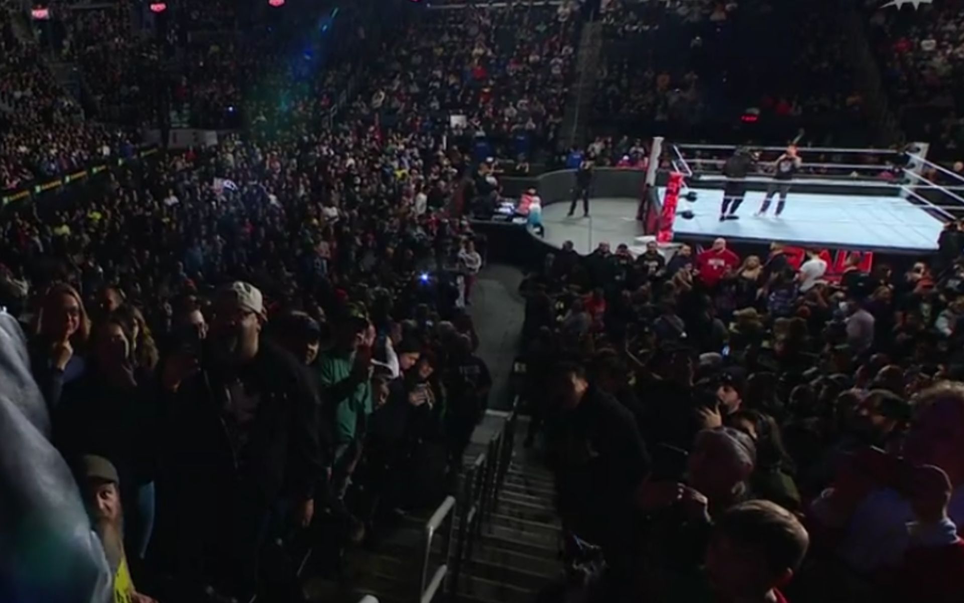 The Boston crowd on 16th December (Picture Courtesy: WWE.com)