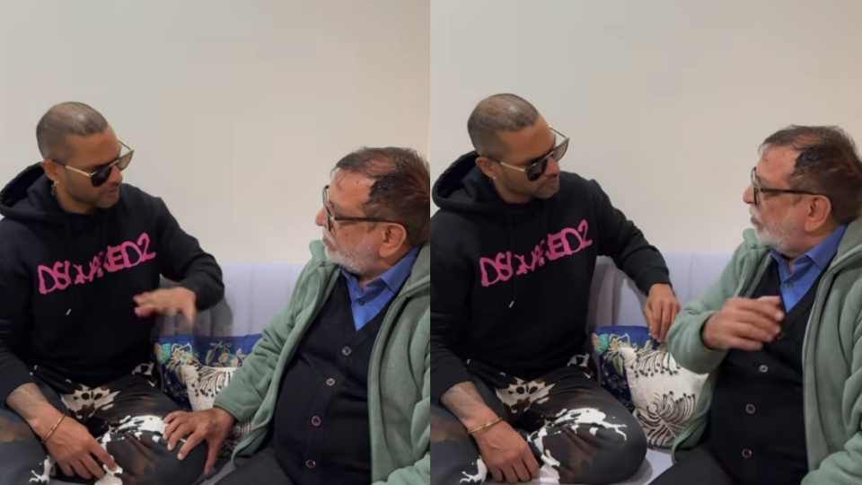 Shikhar Dhawan shot a reel with his parents (Image: Instagram/shikhardofficial)