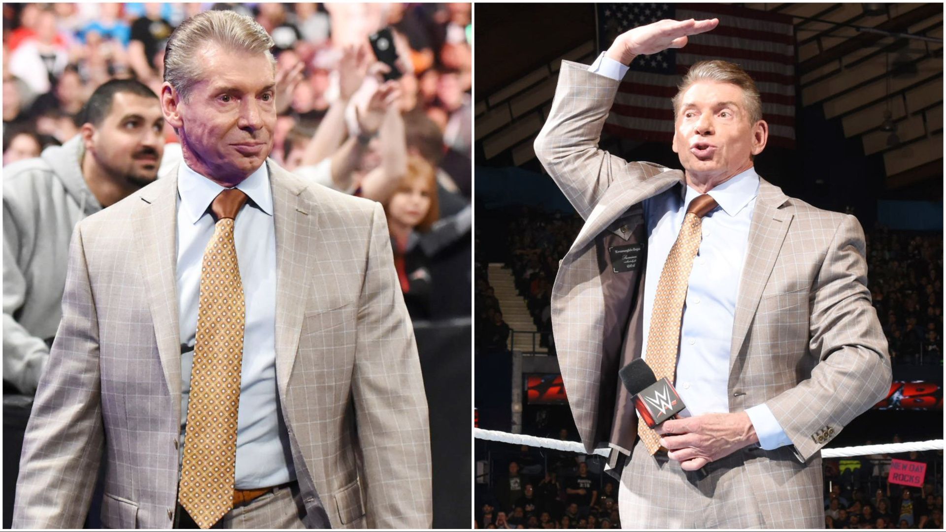 WWE co-founder Vince McMahon on RAW