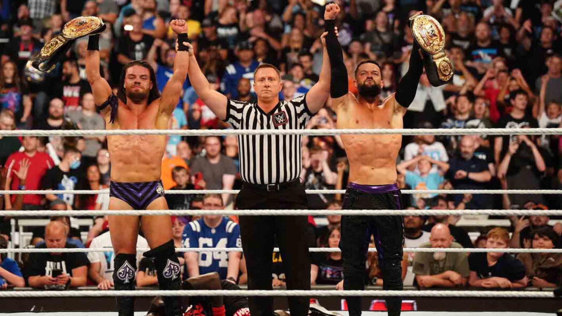 The Judgment Day has been the World Tag Team Champions for over 160 days [Image Credits: WWE.com]