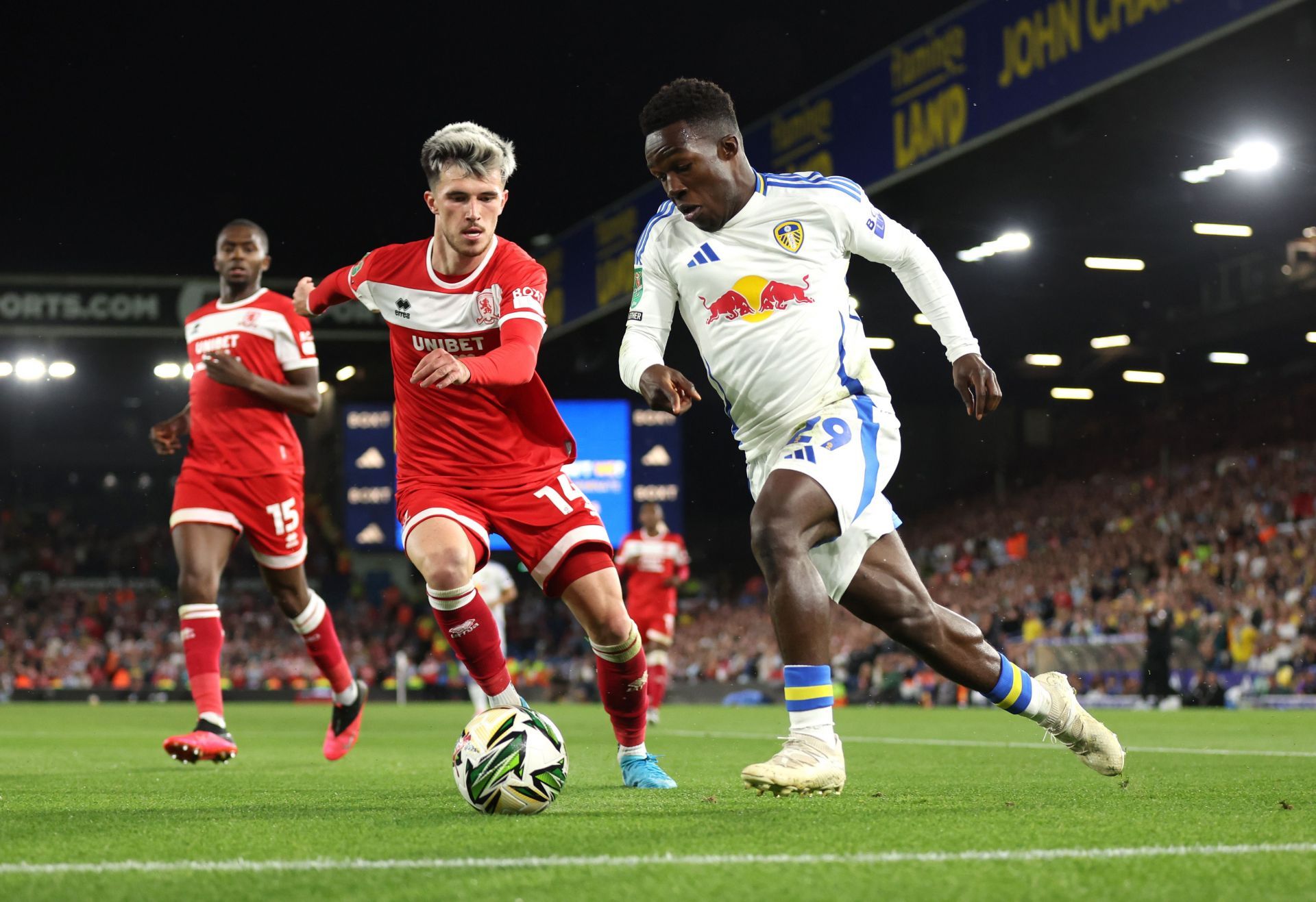 Leeds United v Middlesbrough - Carabao Cup First Round - Source: Getty