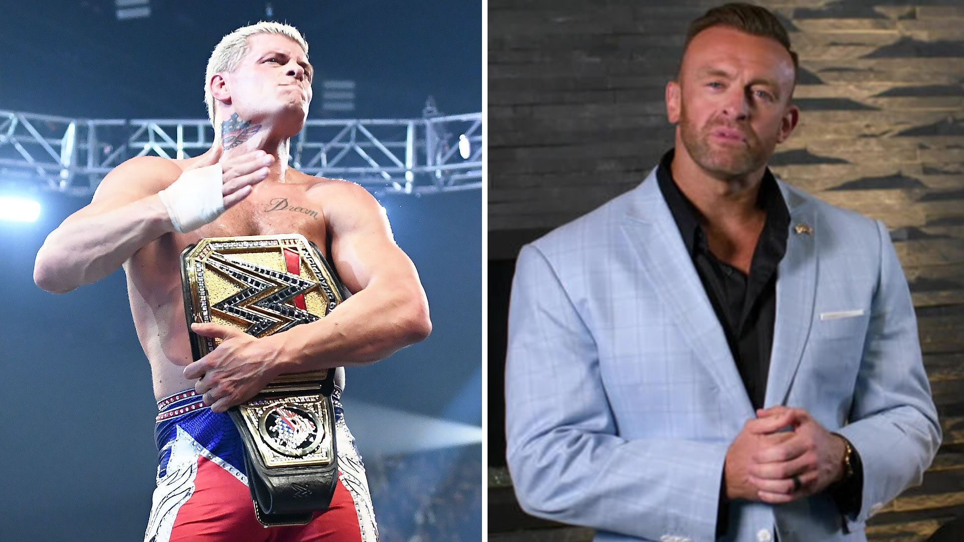 Cody Rhodes and Nick Aldis (Pictures Courtesy: WWE.com)