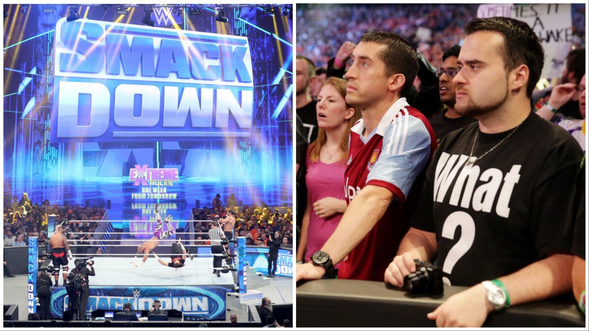 SmackDown star has had enough of one fan online. (Photos: WWE.com)