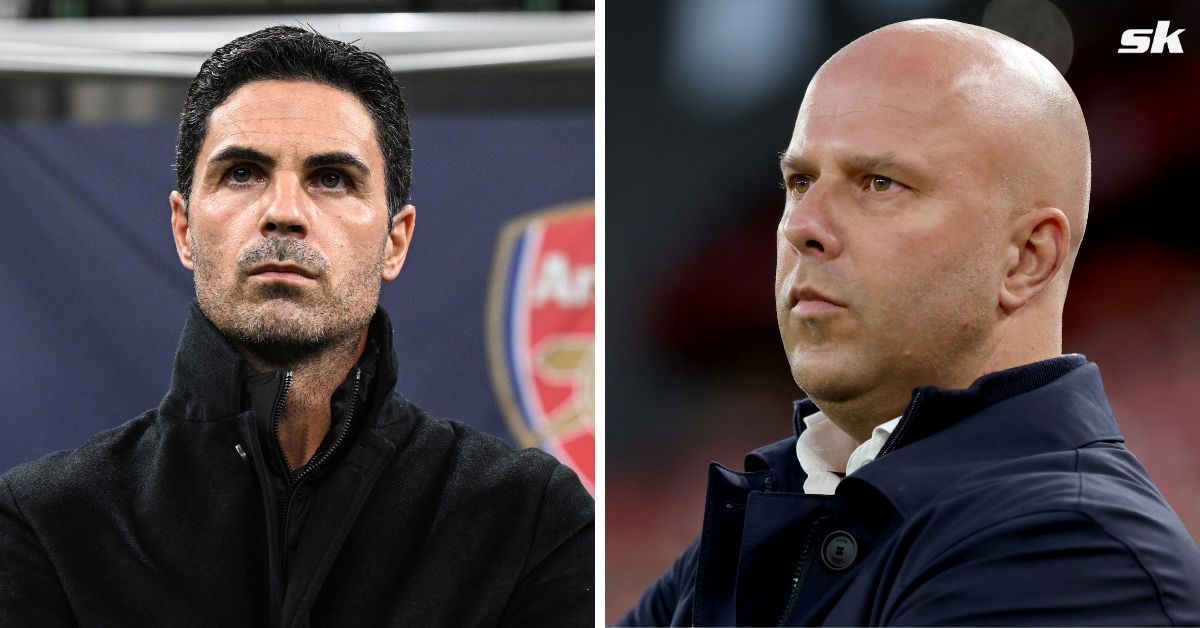 L to R: Mikel Arteta and Arne Slot (All images sourced from Getty)