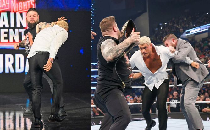 WWE SmackDown में Cody Rhodes की हालत खराब, चैंपियनशिप बेल्ट से बेरहमी से किया गया अटैक, रिंग में मचा बवाल