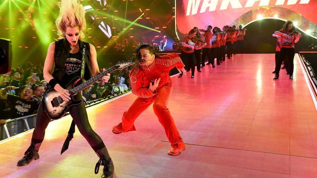 Nita Strauss played Shinsuke Nakamura