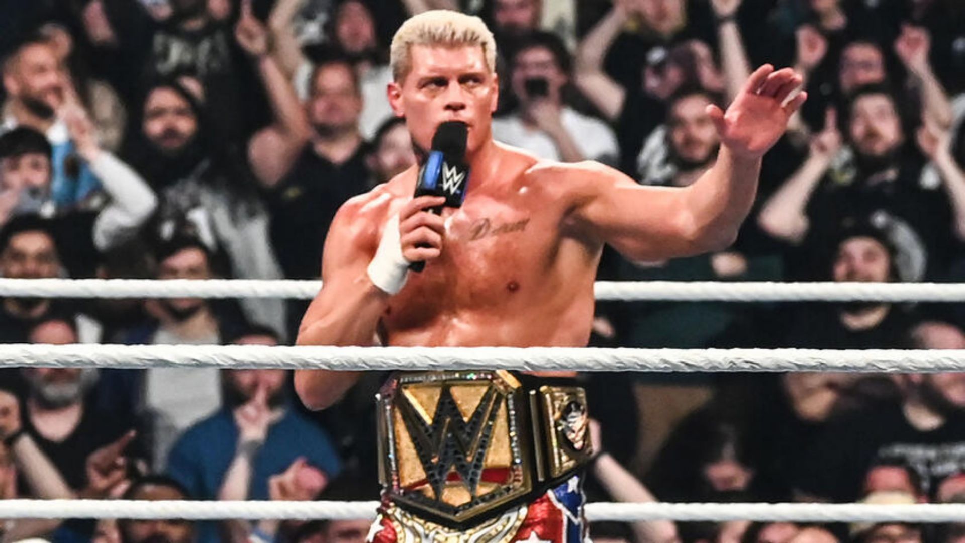 Undisputed WWE Champion Cody Rhodes (Image credit: WWE.com)