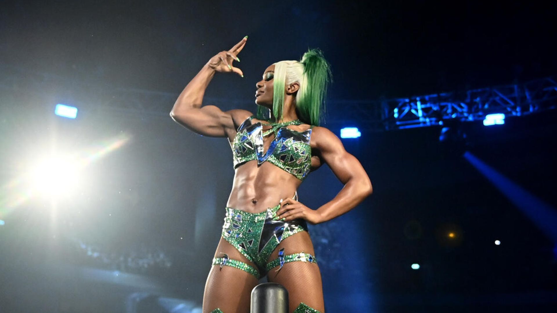 Jade Cargill at Bash in Berlin! [Image credit: WWE.com]