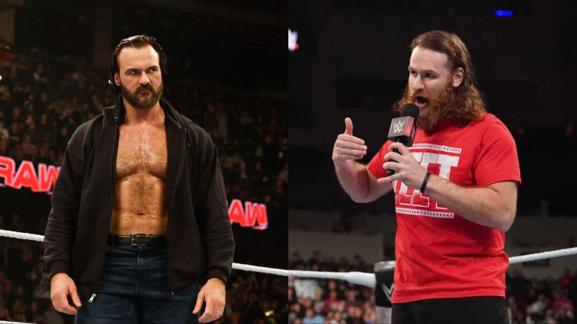 Drew McIntyre and Sami Zayn on RAW (Photo credit: WWE.com)