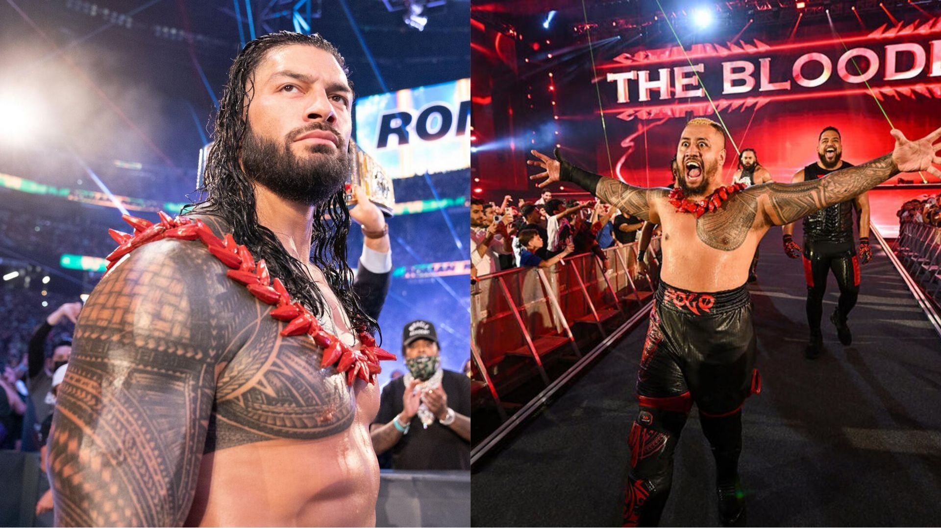 WWE, Roman Reigns, Solo Sikoa, Drew Mcintyre, Bloodline, 