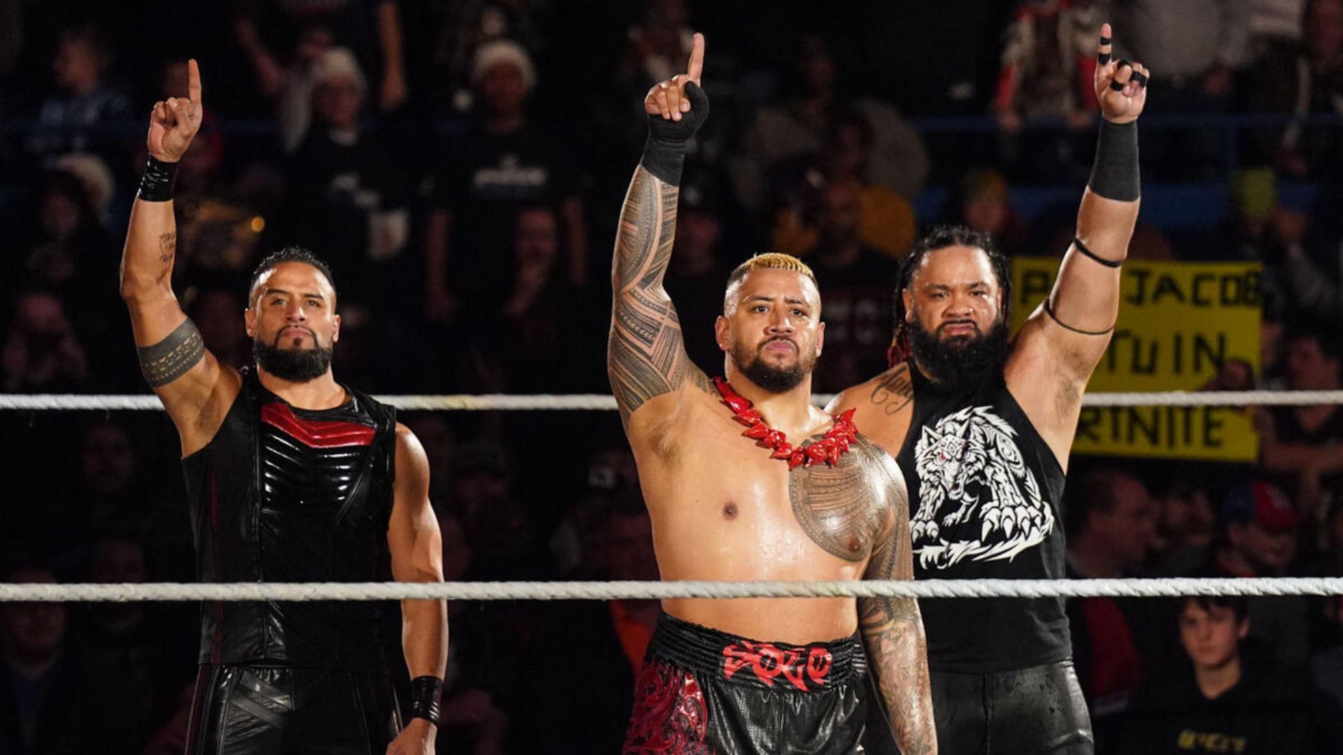 The New Bloodline on SmackDown! [Photo from WWE.com]