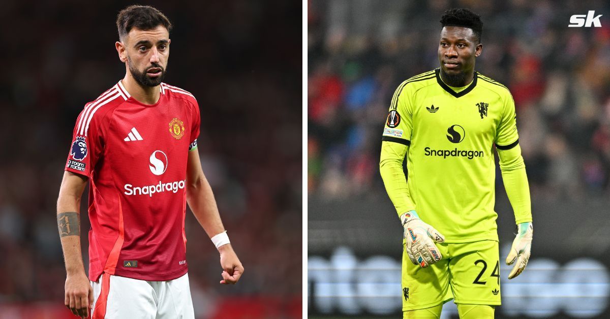 Bruno Fernandes and Andre Onana