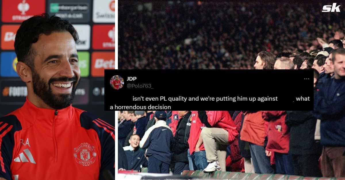 Manchester United fans questioned Ruben Amorim