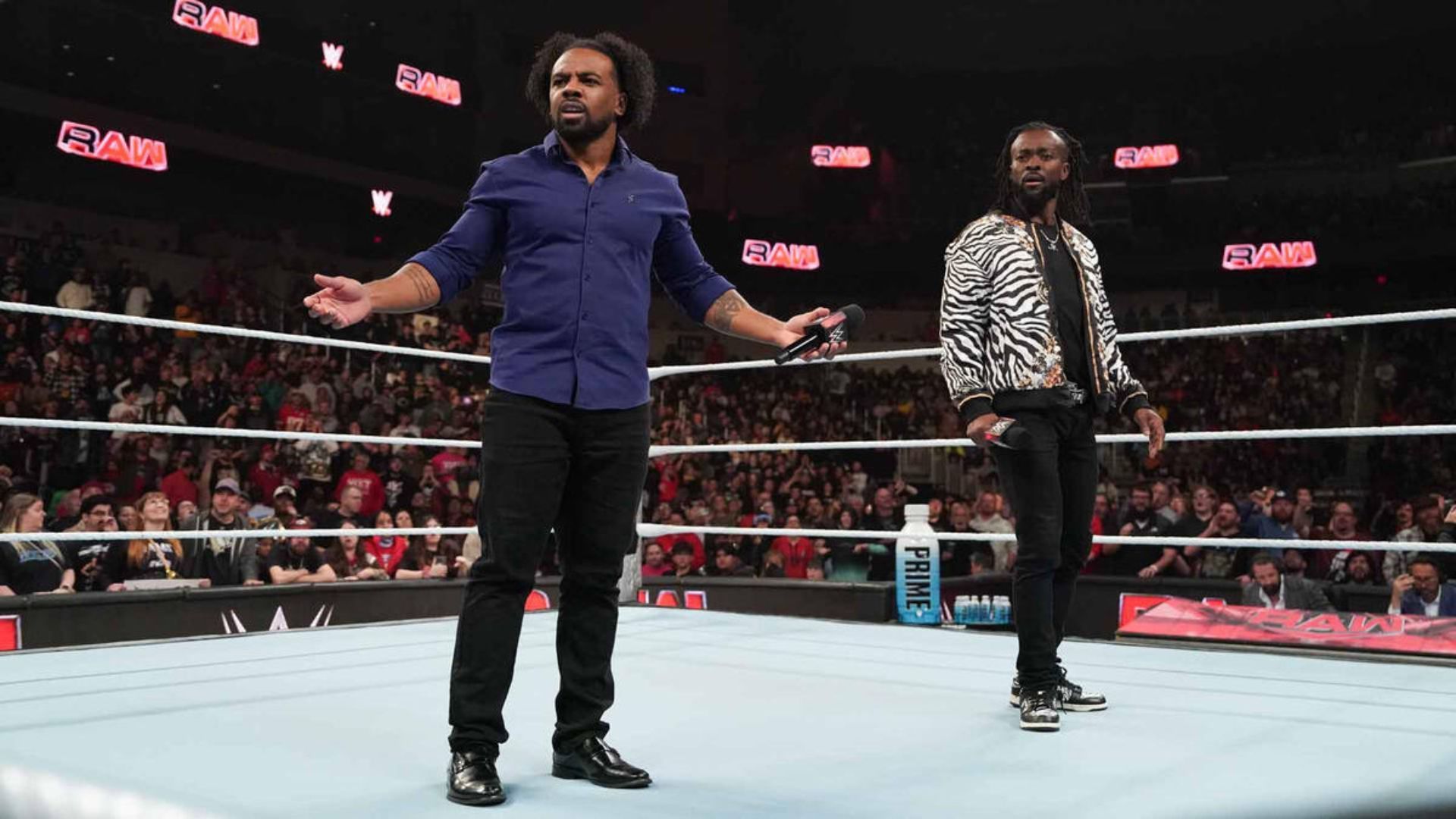 The New Day kicked out Big E last week [Image Credits: WWE.com]